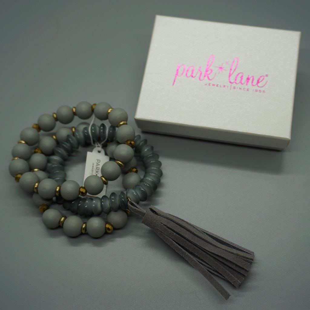 New Park Lane Jewelry Stetson Bracelet Vegan Suede 40$